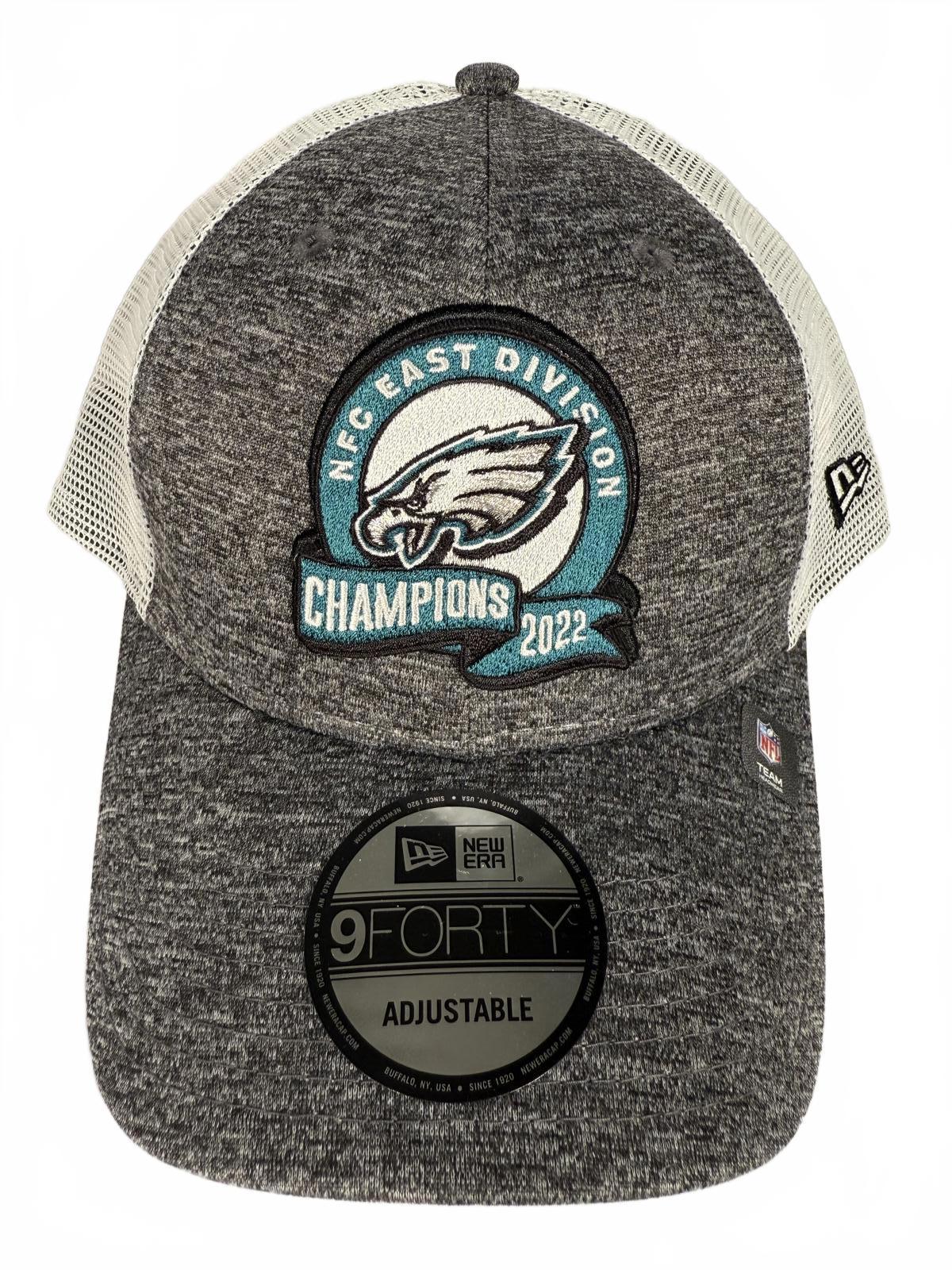 New Era 9FORTY Adjustable Eagles NFC East Division Champions 2022 Cap NWT