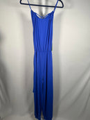 NWT Halara Sleeveless Tie Back Belted Pocket Cool Touch Jumpsuit-UPF50+ Size M