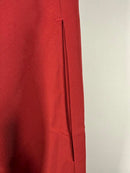 NWT Halara High Waisted Pocket Shirred Straight Leg Work Pant Madder Brown Large