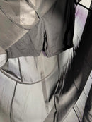 NWT Halara High Waisted Sheer Mesh 2-in-1 Maxi Casual Flare Skirt Black S