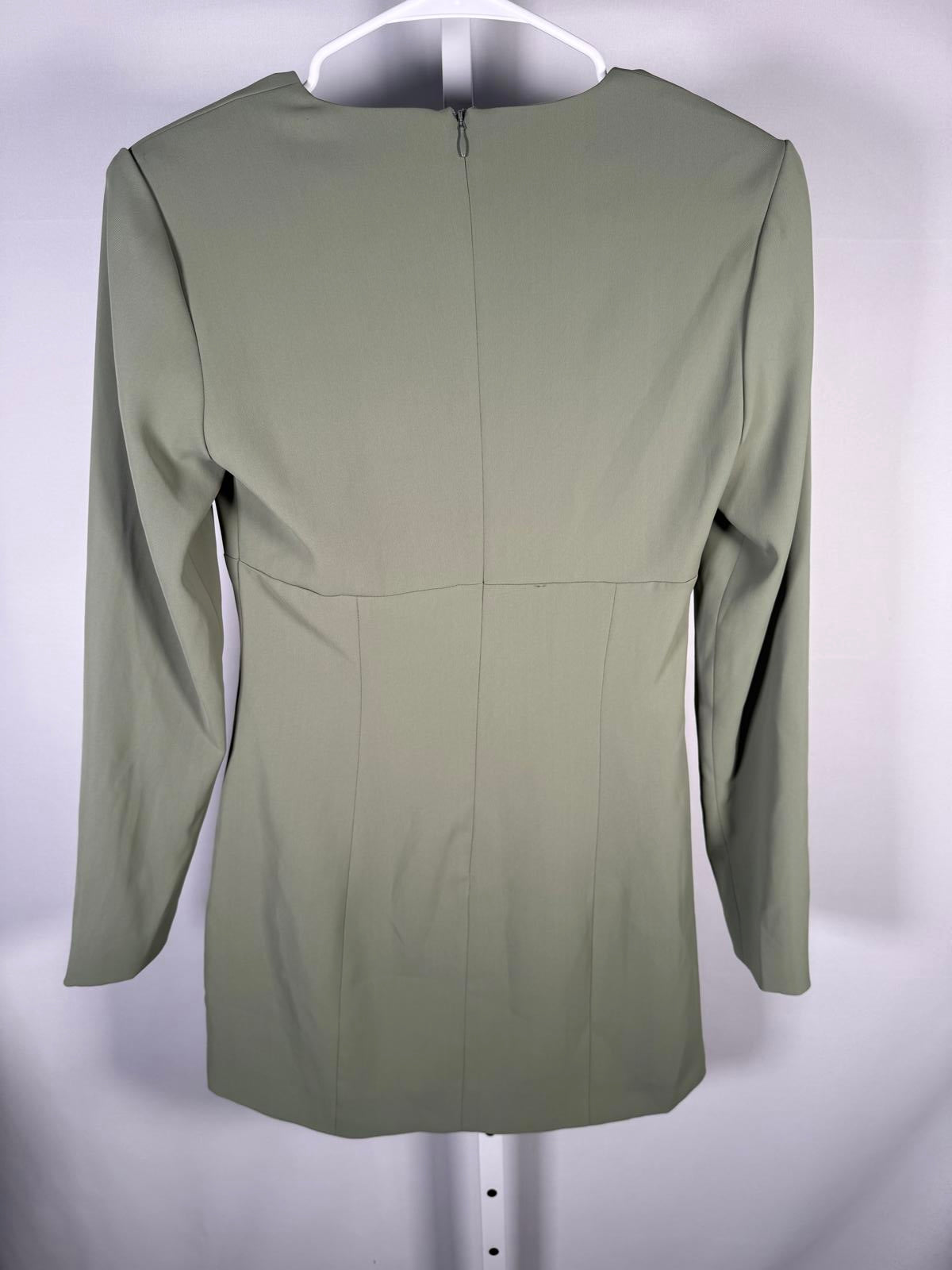 NWT CURAAE by ELLIATT Zaria Dress Sage Green Size XXS