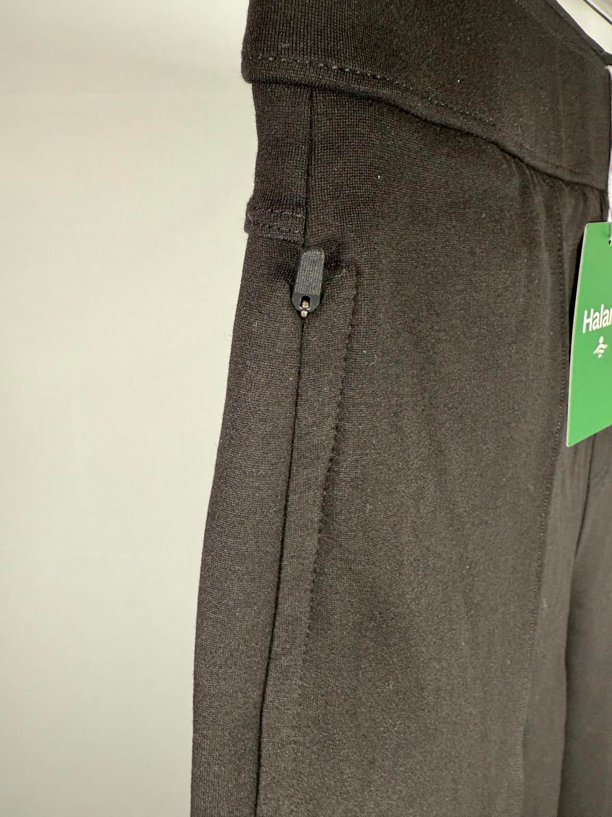 NWT Halara Flex Mid High Waisted Tummy Control Side Zip Pocket Work Pants - XL