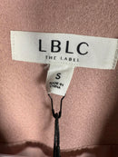LBLC Pink Oversized Women's Trench Coat Size Small NWT