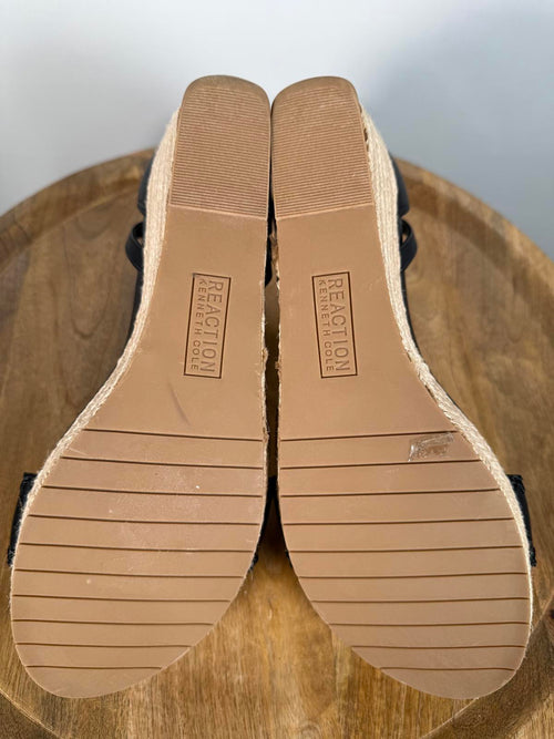 Kenneth Cole Reaction Colton Womens Back Zipper Strappy Ankle Strap - 11 NWB