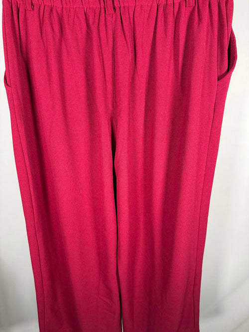 NWT Halara Flex™ High Waisted Side Pocket Wide Leg Waffle Work Pants L Petite