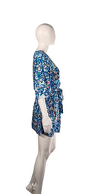 Cupshe Abstract Print Belted Mini Dress Size S