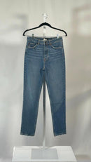 NWT The Kooples Women’s Blue Wash Slim Straight Denim Jeans Size 27