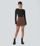 NWT Halara Round Neck Long Sleeve Casual Bodysuit Black S