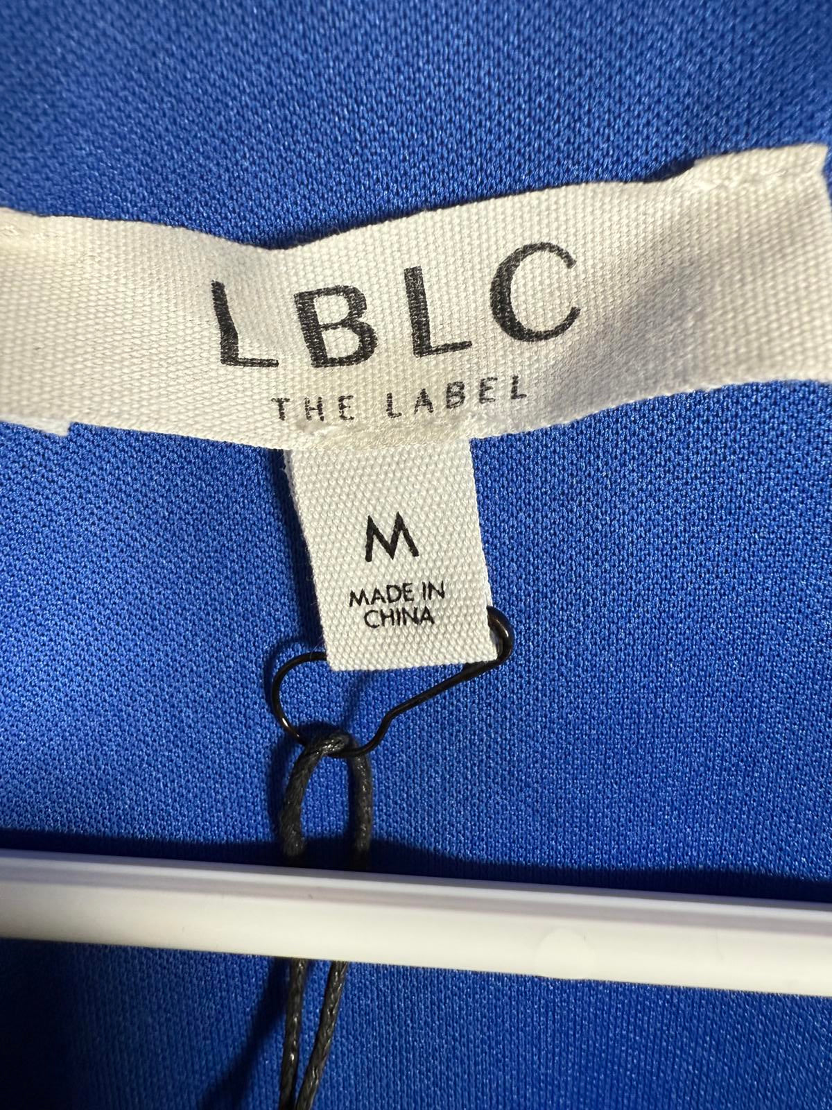 LBLC THE LABEL Brandi Top In Blue Size M NWT REVOLVE