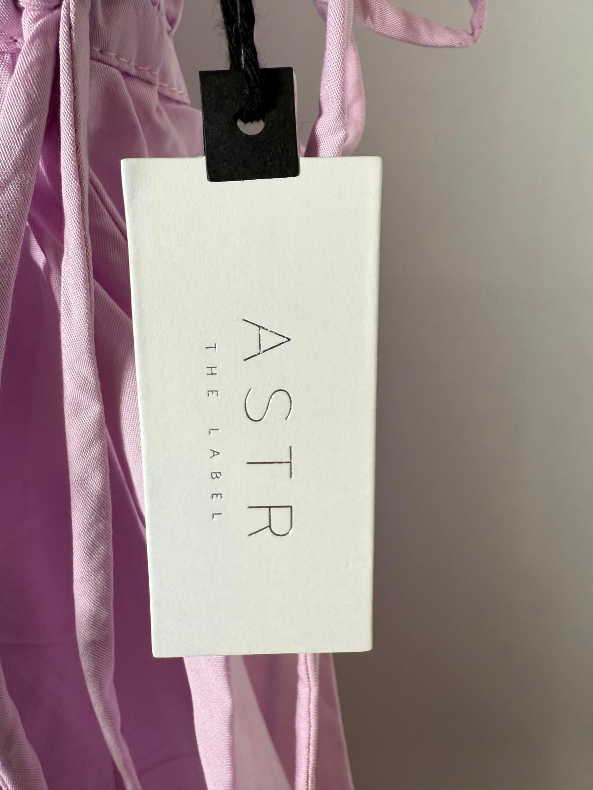 NWT ASTR The Label Lorrie Sleeveless Ruched Midi Dress Size Small