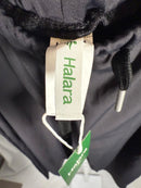 NWT HalaraFlex™ Mid Rise Drawstring Pocket Work Pants Black L