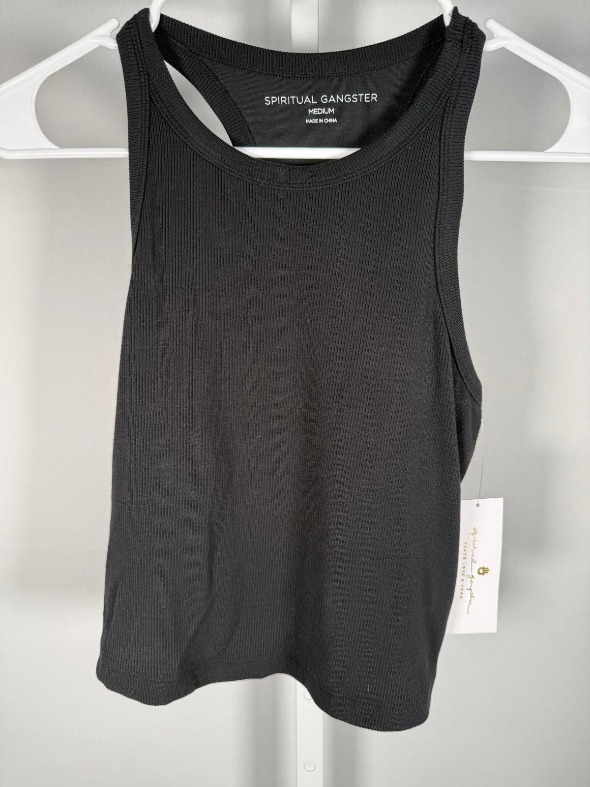 NWT Spiritual Gangster Tori black tank top Size M