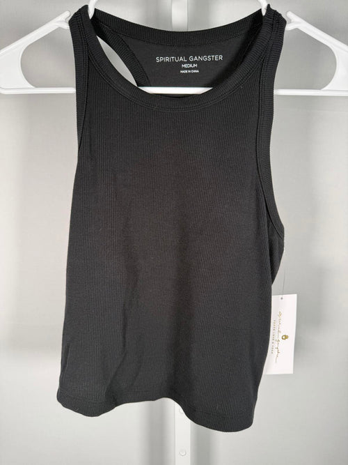 NWT Spiritual Gangster Tori black tank top Size M