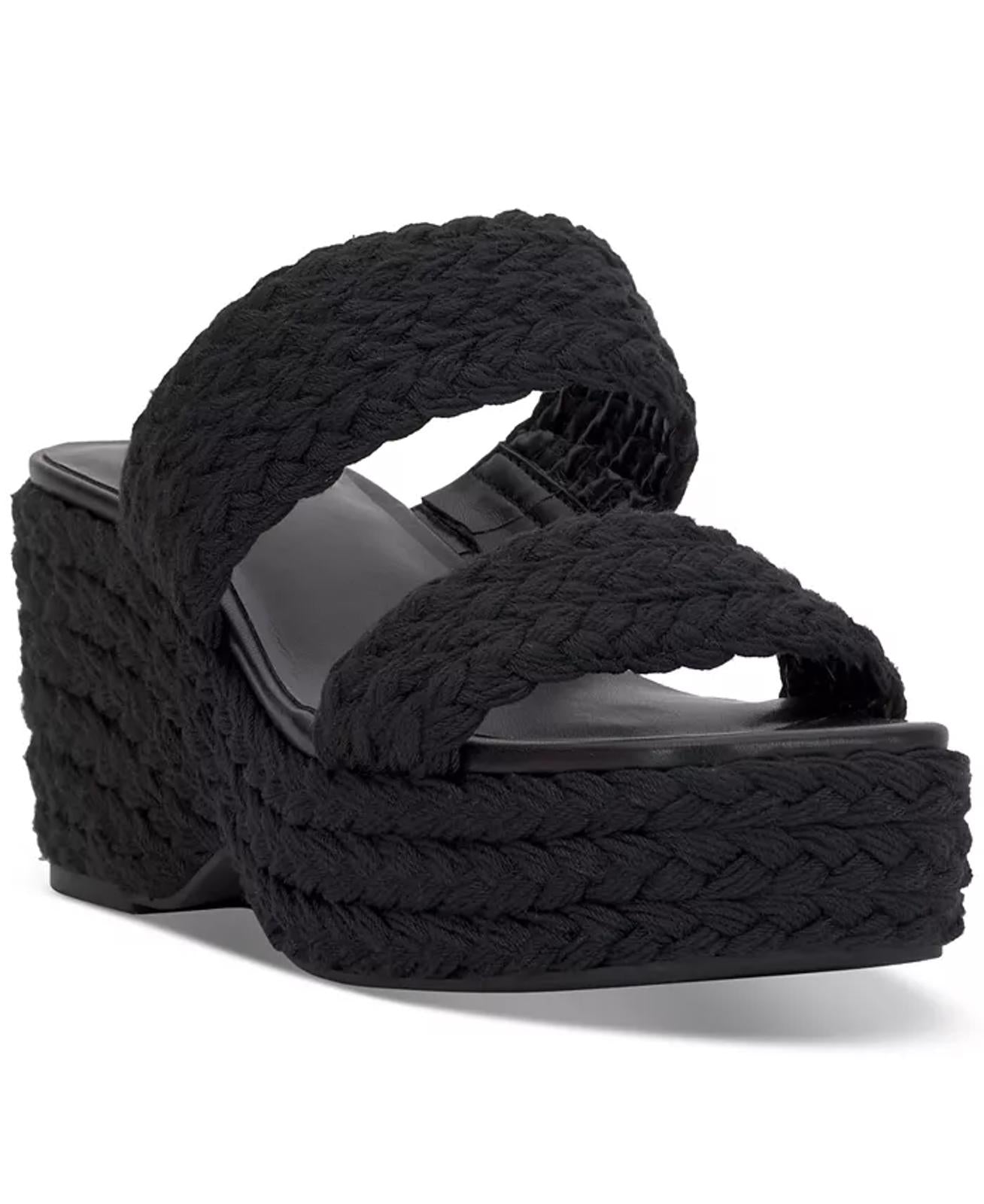 NWB On 34th Norina Two-Band Wedge Sandals Women's Size 10