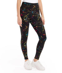 NWT Tipsy Elves Neon Splatter Women's Leggings Small