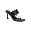 French Connection Womens Valerie Vegan Leather Slip On Heel Sandals Size 9 NWB