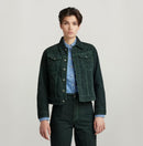NWT G-Star Raw Arc 3D Corduroy Jacket LAUB GD Green Size XS
