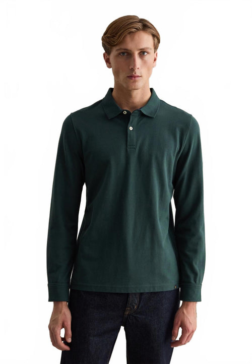 PIOMBO Polo Shirt Dark Green Size M NWT