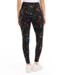 NWT Tipsy Elves Neon Splatter Women's Leggings Size Small
