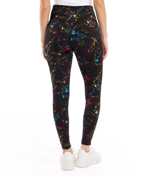 NWT Tipsy Elves Neon Splatter Women's Leggings Size Small