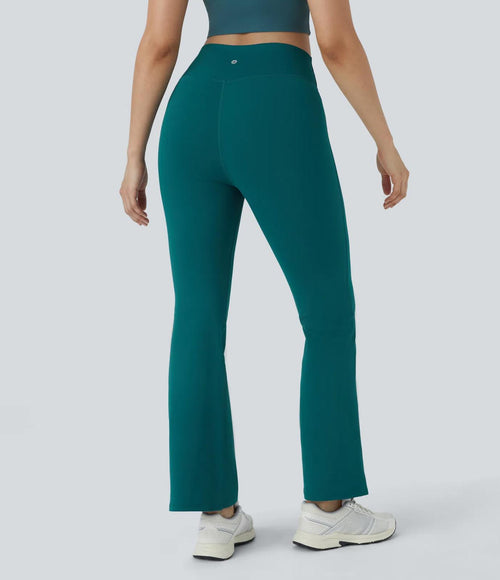 NWT Halara DayStretch High Waisted Crossover Flare Yoga Leggings Size XL Petite