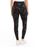 NWT Tipsy Elves Neon Splatter Women's Leggings Small