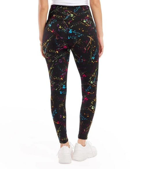NWT Tipsy Elves Neon Splatter Women's Leggings Small