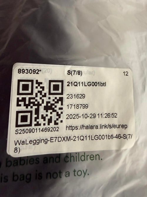 NWT Halara UltraSculpt High Waisted Tummy Control Butt Lifting Ruched Leggings S