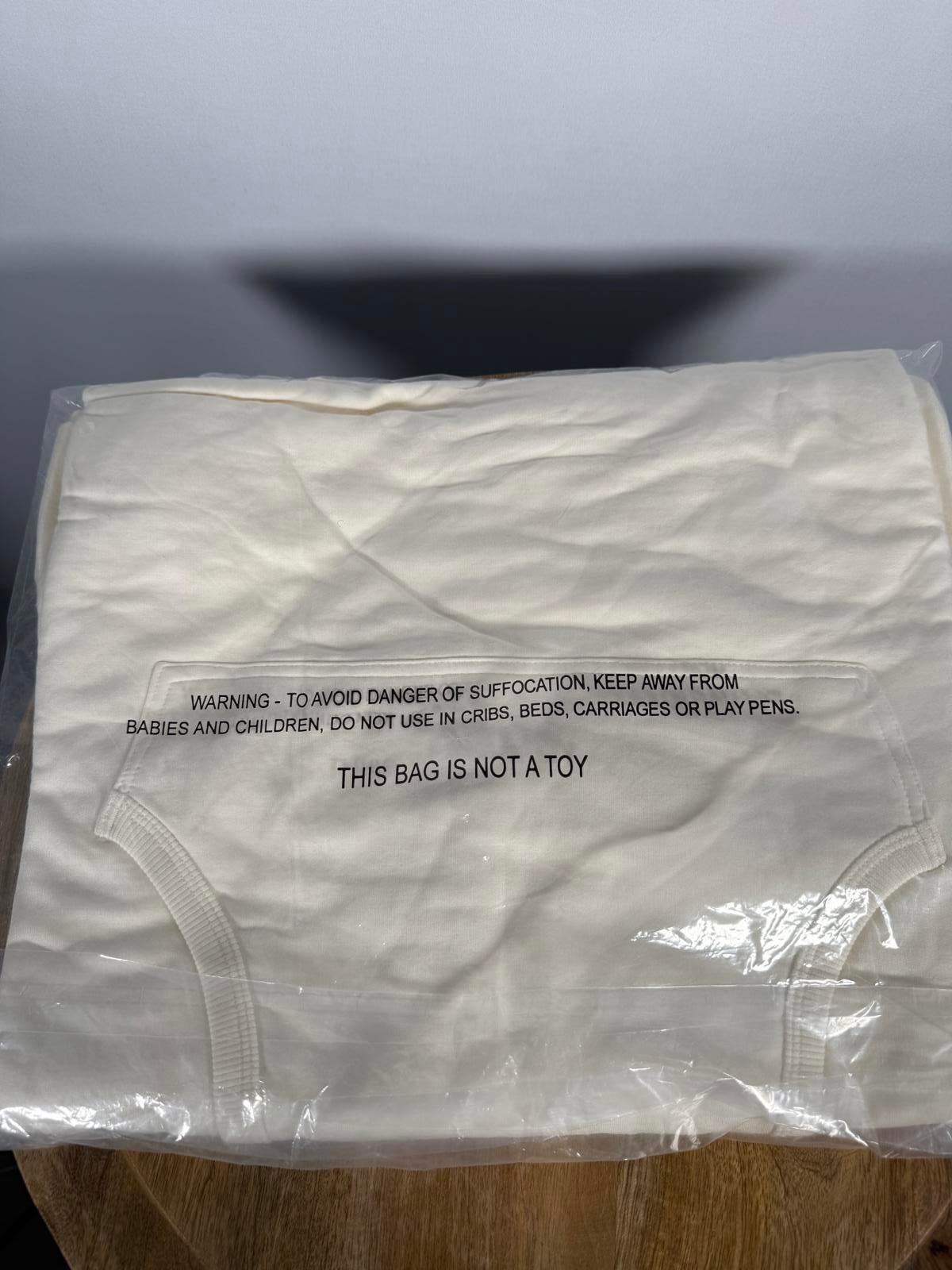 NWT Revolve by Zupply Ruffle Hoodie Dress Cloud Dancer - Size M