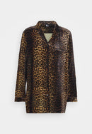 The Kooples Leopard Print Button-Up Shirt Size US M / FR 2 MSRP $315 NWT