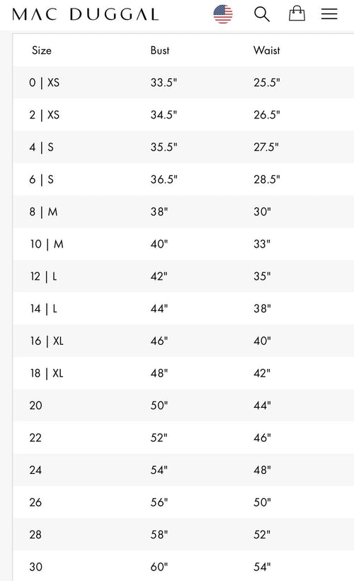 MAC DUGGAL Ieena Floral Minidress Size 10