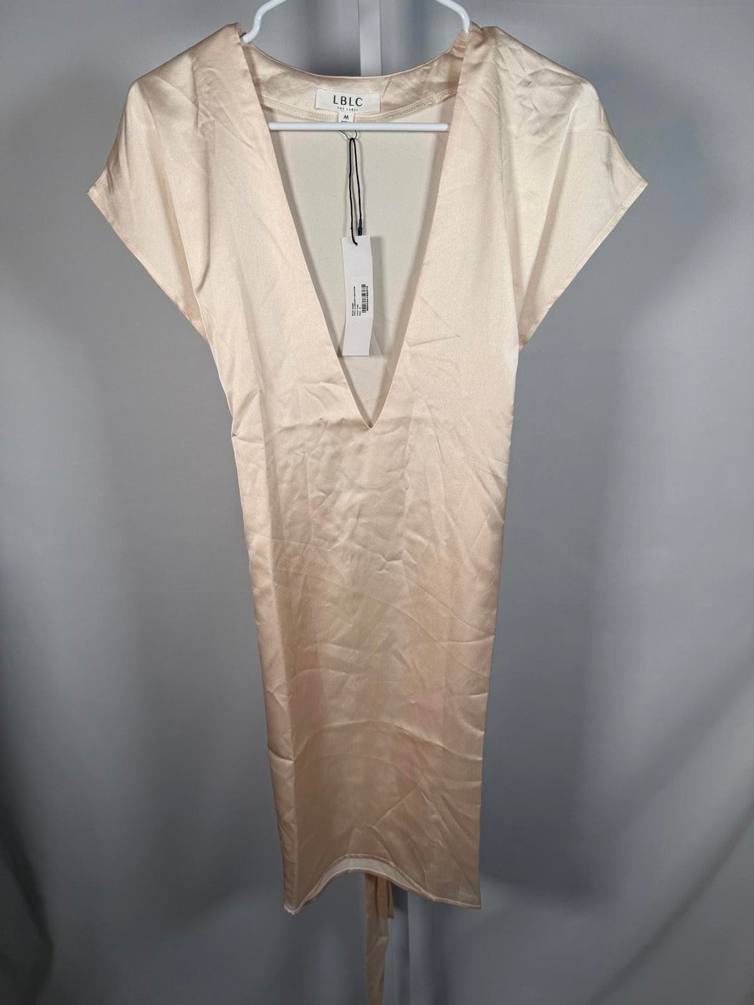 LBLC ALEXIS DEEP V MINI DRESS Size M NWT REVOLVE