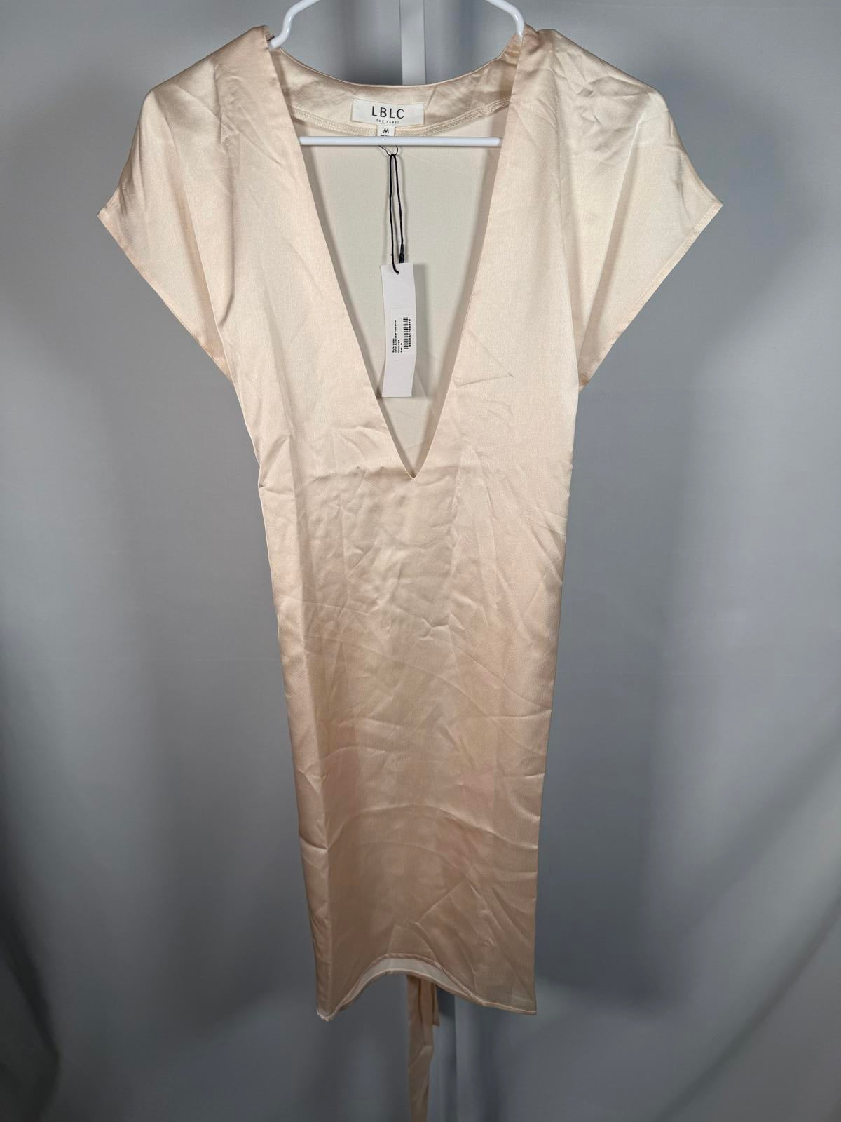 LBLC ALEXIS DEEP V MINI DRESS Size M NWT REVOLVE