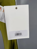 NWT Mac Duggal Apparel Green Spaghetti Strap Charmeuse Slip Dress Size 0