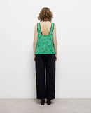 The Kooples Printed Top With Lace Details 100% Viscose US XS / FR 0 NWT $185