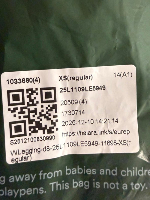 NWT Halara Flex High Waisted Tummy Control Butt Lifting Denim Bootcut XS