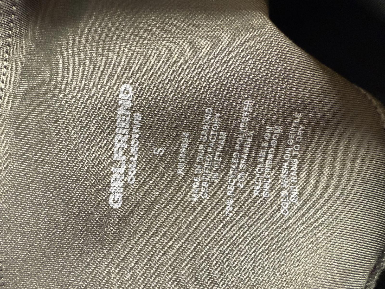 NWT Girlfriend Collective Terrace Compressive High-Rise Capri S