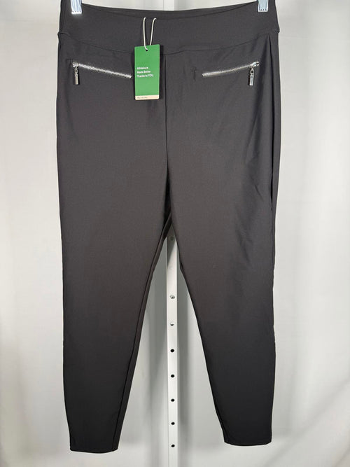 NWT Halara Flex™ High Waisted Pocket Twill Work Pants Black Size L