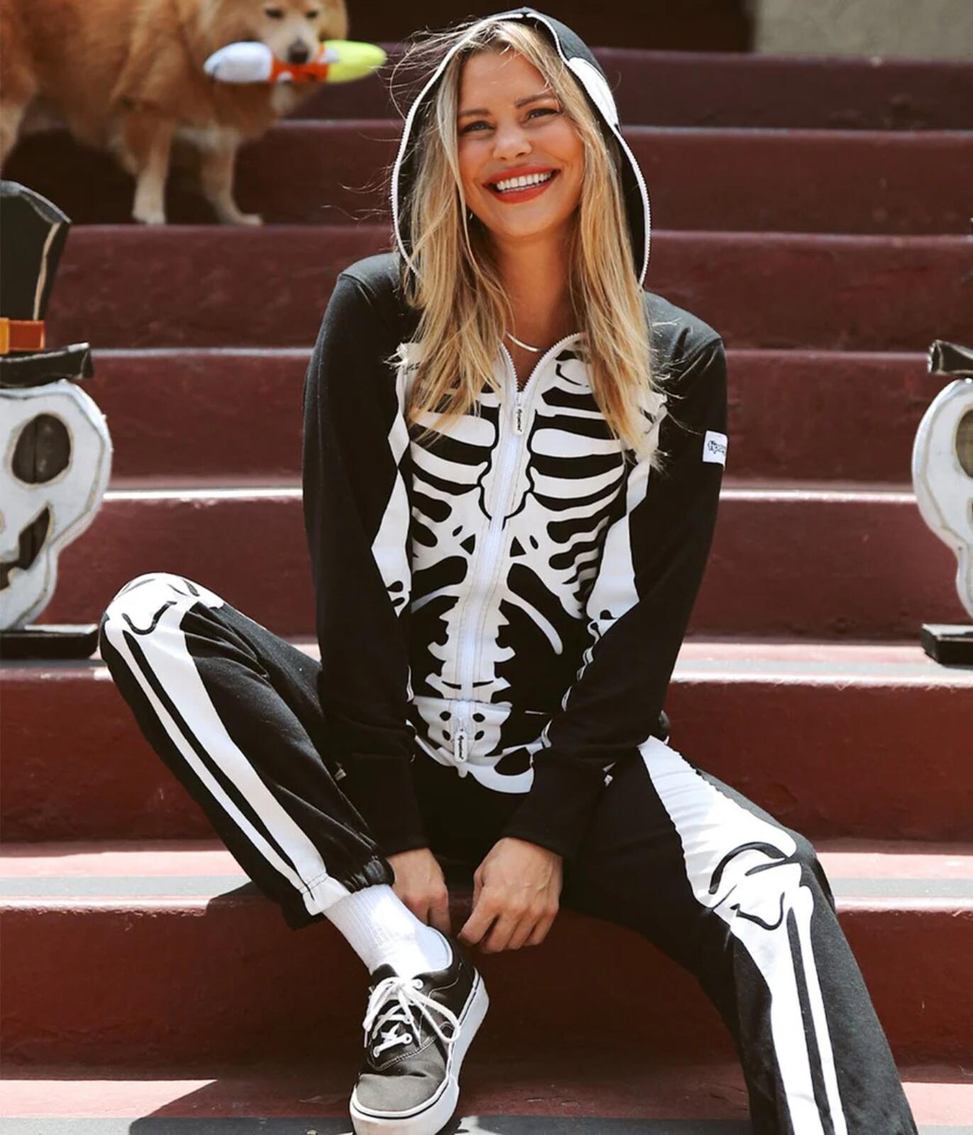 NWT Tipsy Elves Women's Halloween Skeleton Costume Size XL