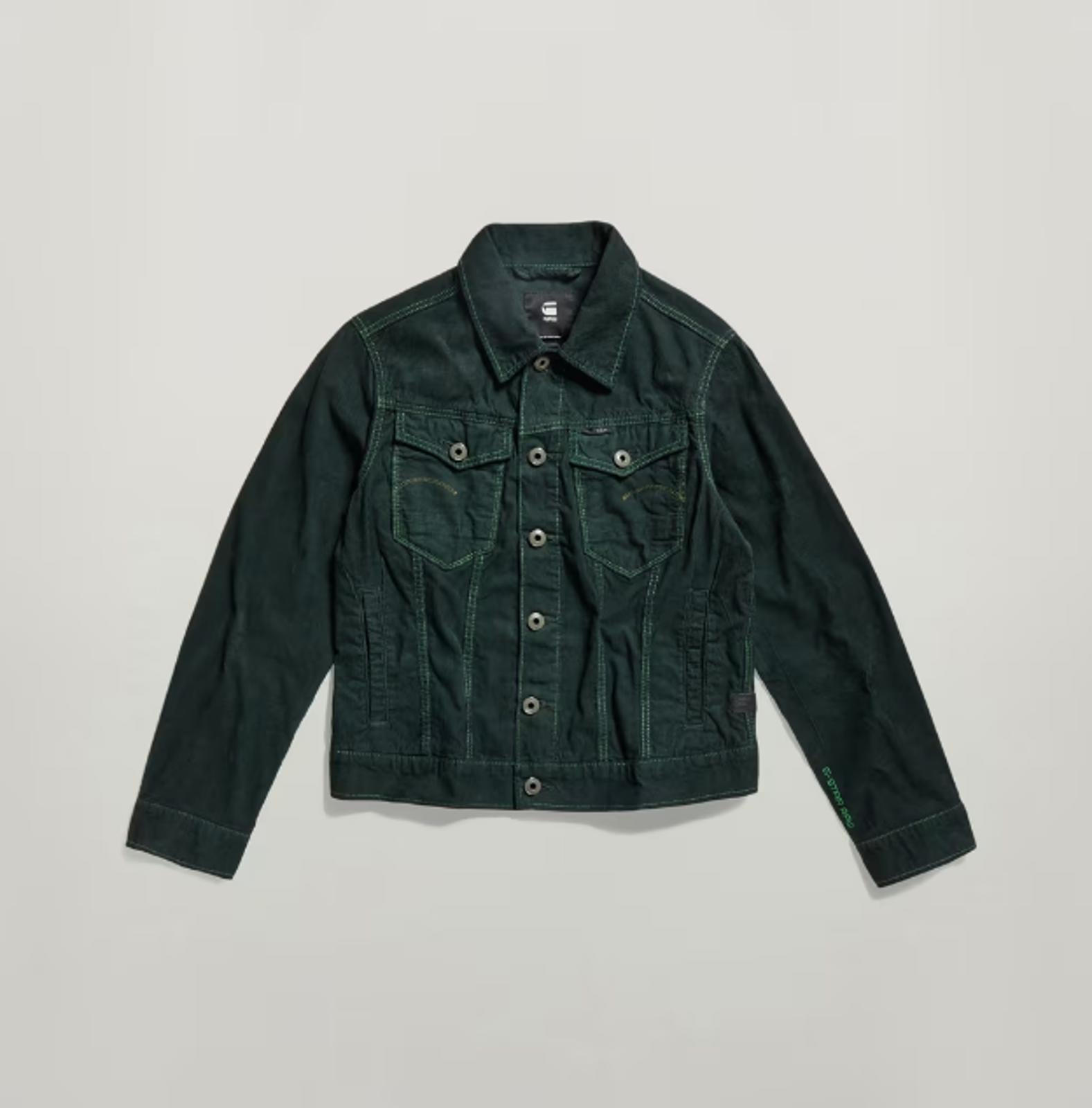 NWT G-Star Raw Arc 3D Corduroy Jacket LAUB GD Green Size XS