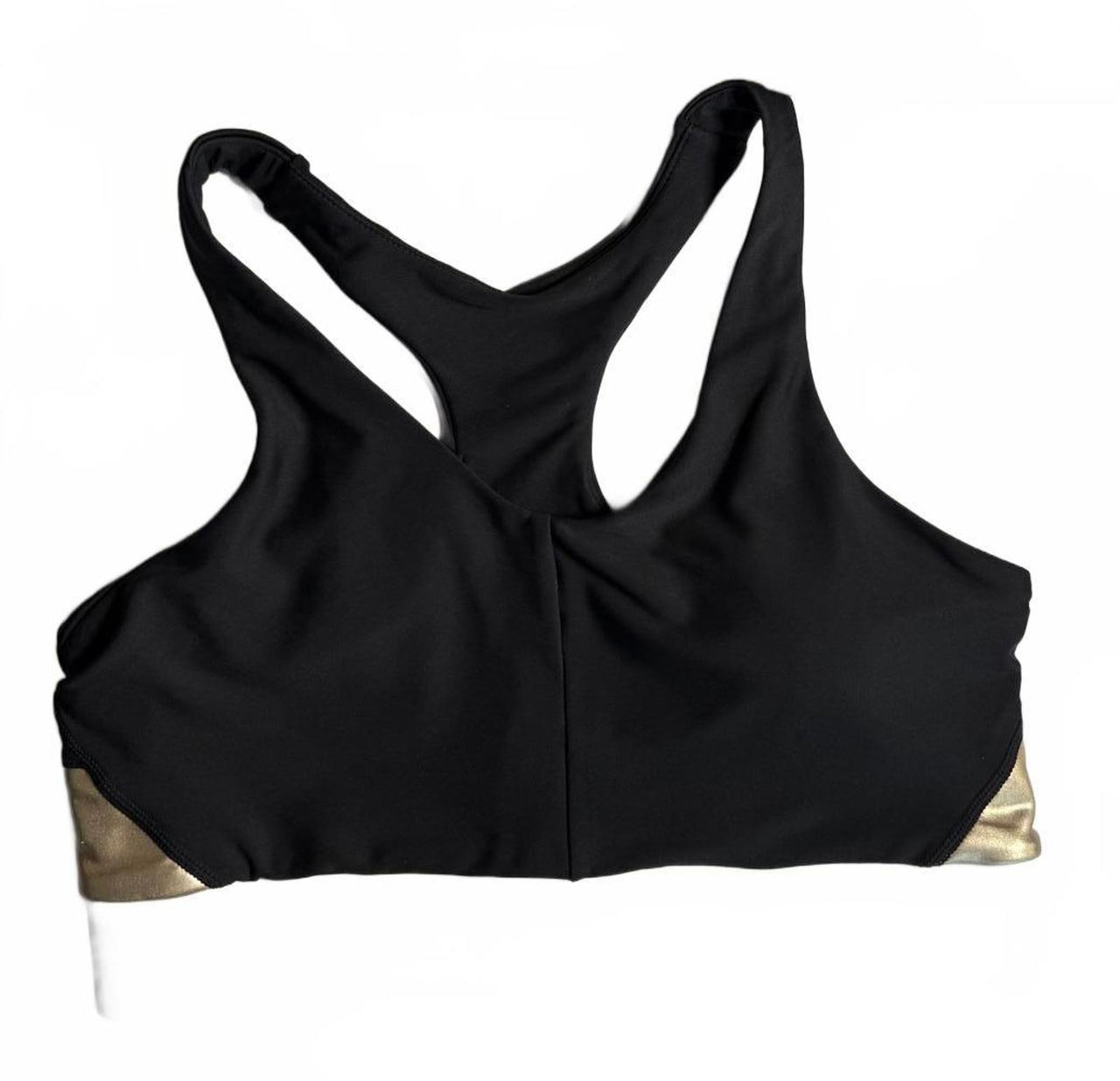 Aqua Women's Colorblock Racerback Sports Bra - S