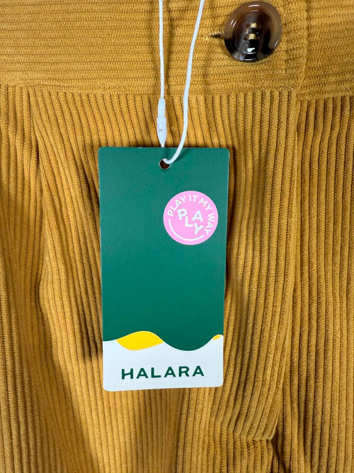 NWT Halara Mid Rise Zipper Pocket Corduroy Casual Pants XL