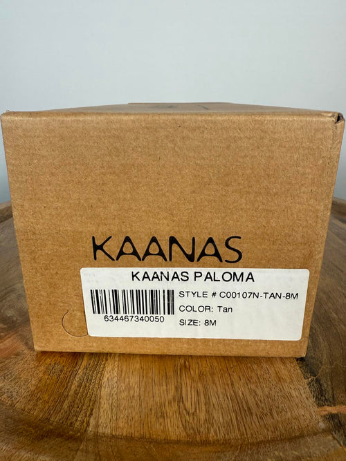 Kaanas Paloma Sandal Size 8 NIB