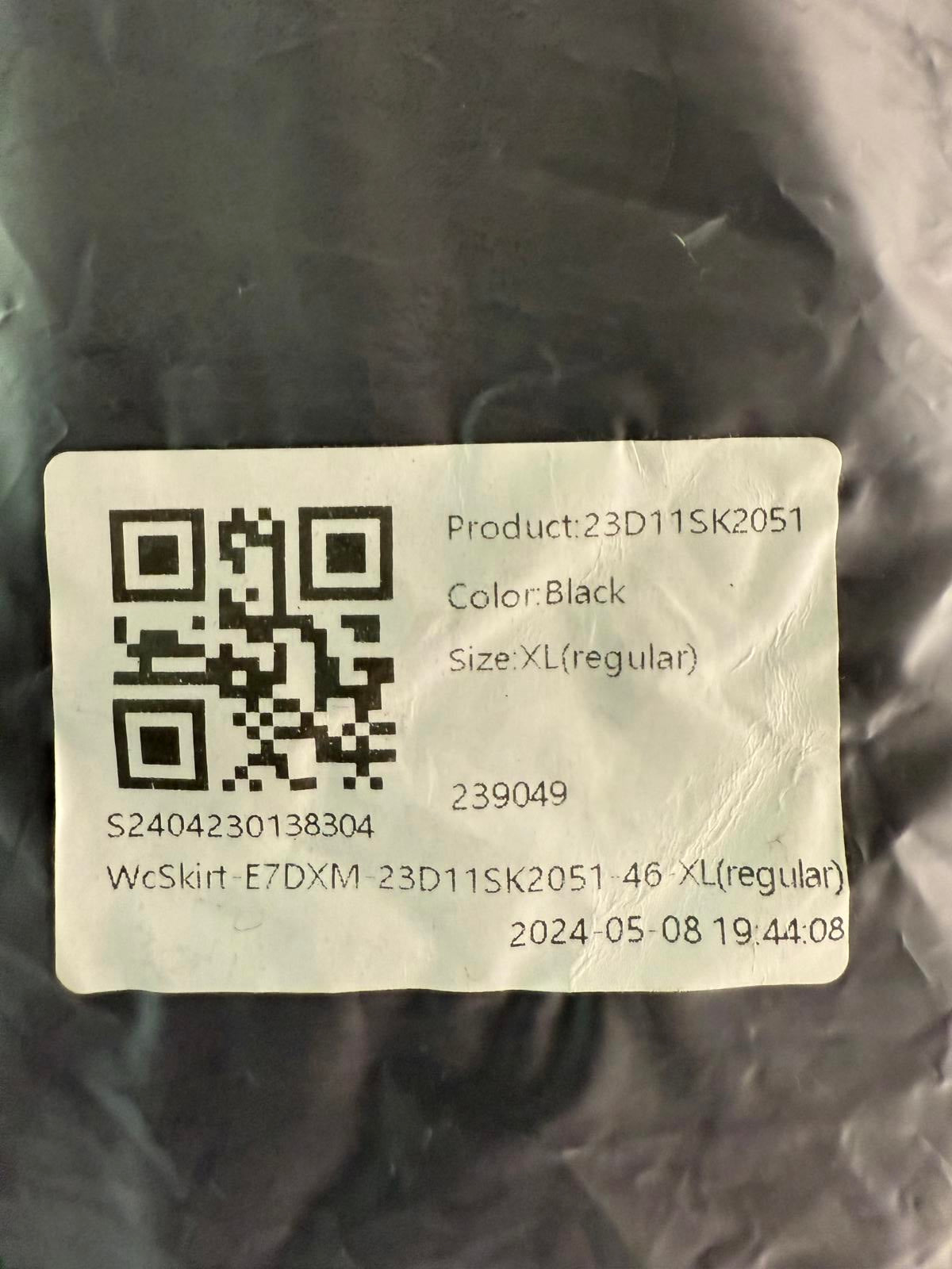 NWT Halara Breezeful High Waisted 2-in-1 Pocket Flowy Maxi Casual Skirt Size XL