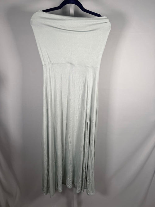 NWT Halara Ribbed Cowl Neck Lace Up Midi Dress - Size M