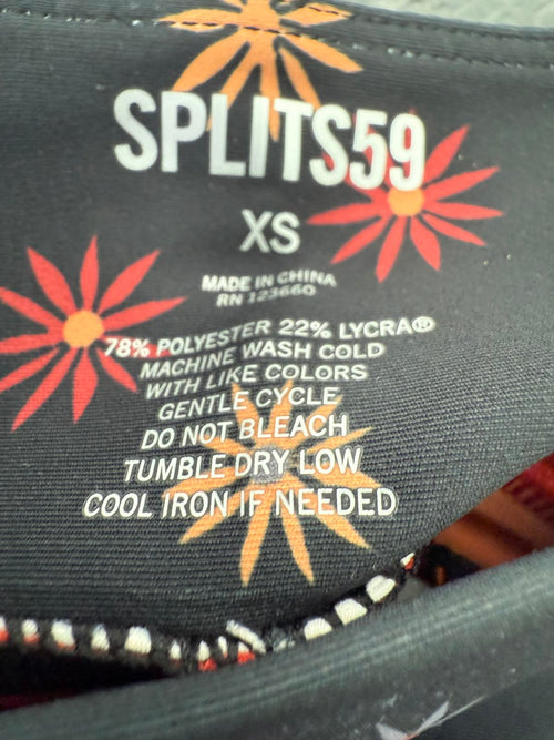 NWT Splits59 Sydney High Waist Floral 7/8 Leggings XS