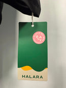 NWT Halara Sleeveless Pockets Drawstring Casual Jumpsuit Black Size L