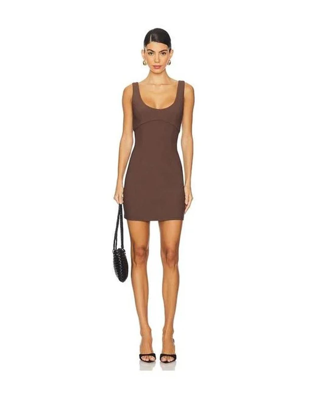 NWT Elliatt Brown Bodycon Dress Size L