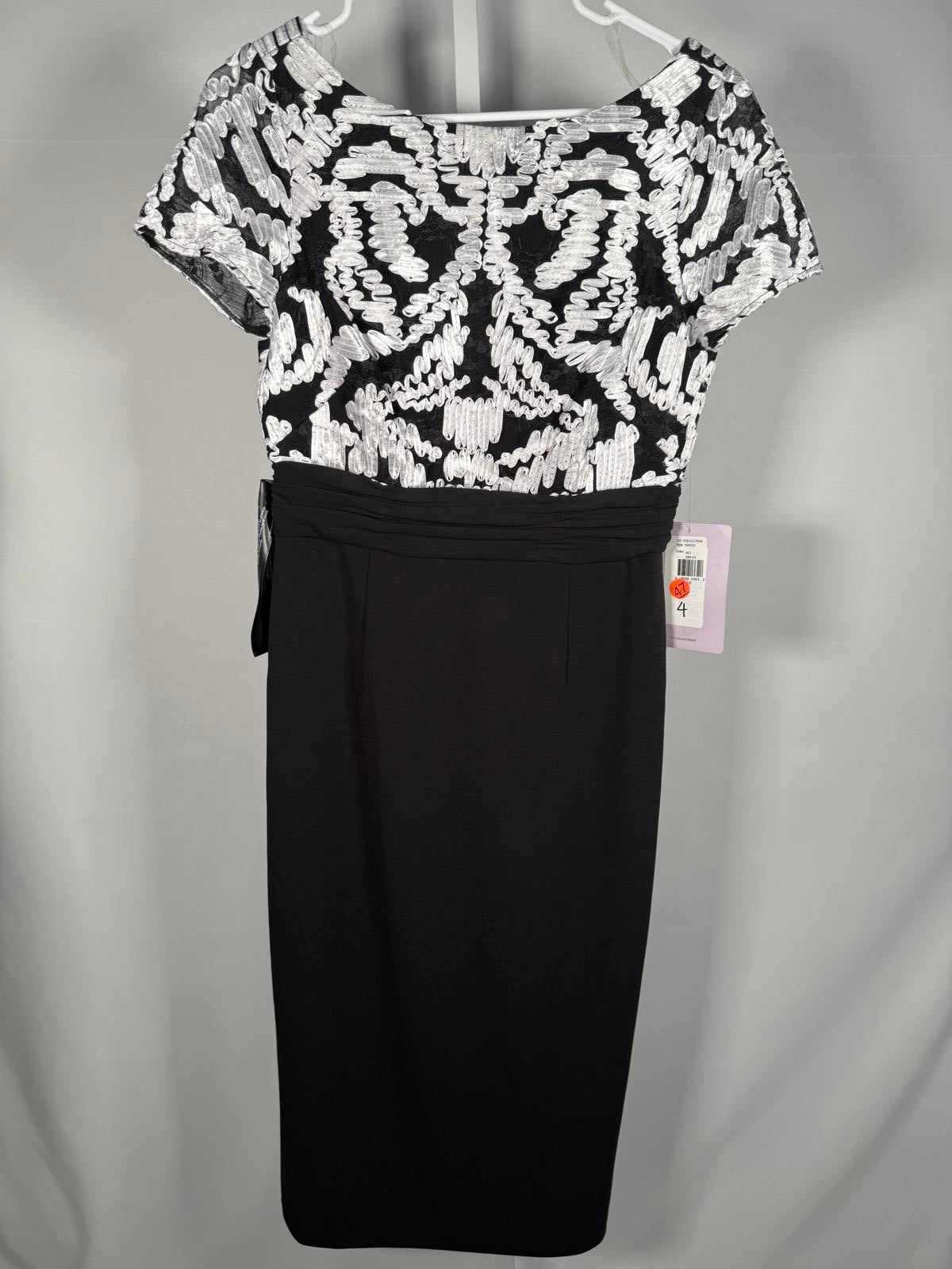 NWT JS Collections Women's Midi Dress Size 4