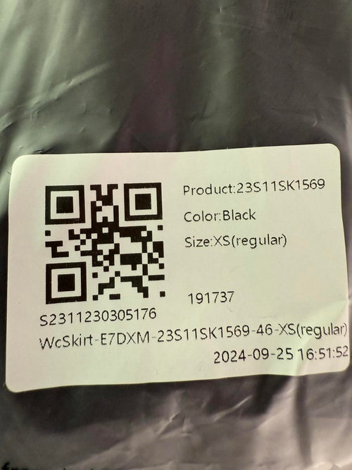 NWT Halara High Waisted Hem Midi Corduroy Casual Skirt, Size XS